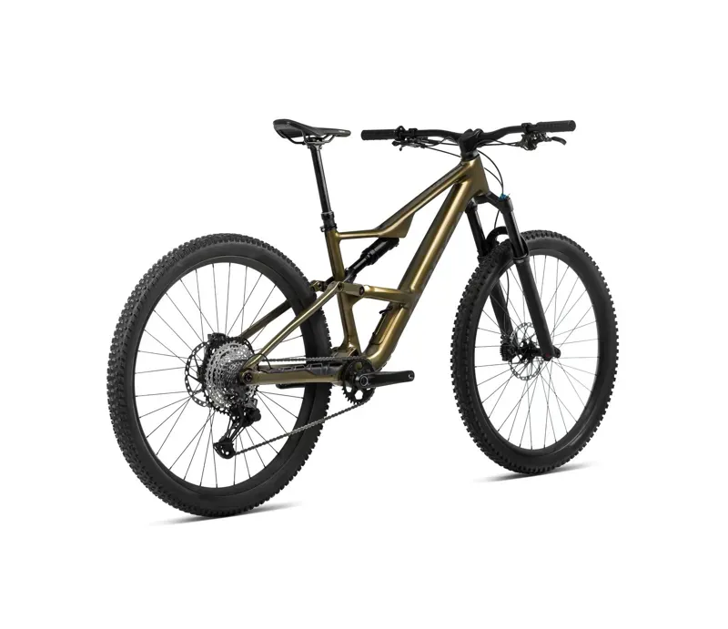 Orbea Occam Sl H30 Mountain Bike In Olive Green/Titanium Black-2
