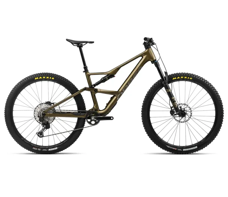 Orbea Occam Sl H10 Mountain Bike In Metallic Olive Green/Titanium Black