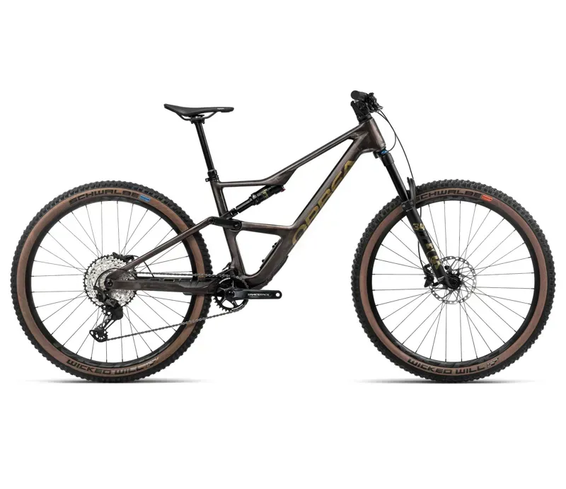 Orbea Occam Sl M30 Mountain Bike In Cosmic Carbon/Metallic Olive Green