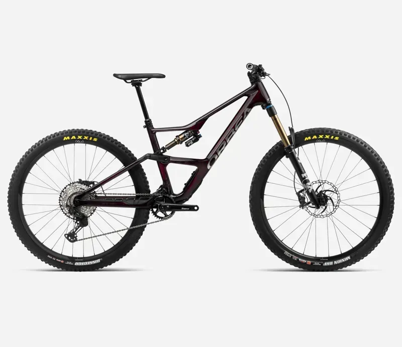Orbea Occam Lt M10 Mountain Bike In Wine Red Carbon View/Titanium