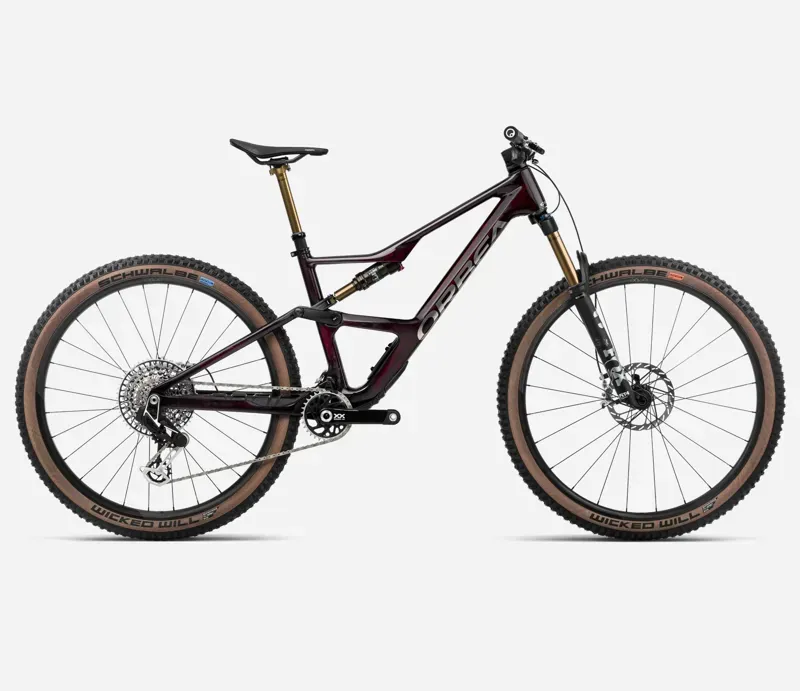 Orbea Occam Sl M-Ltd Mountain Bike In Wine Red Carbon View/Titanium