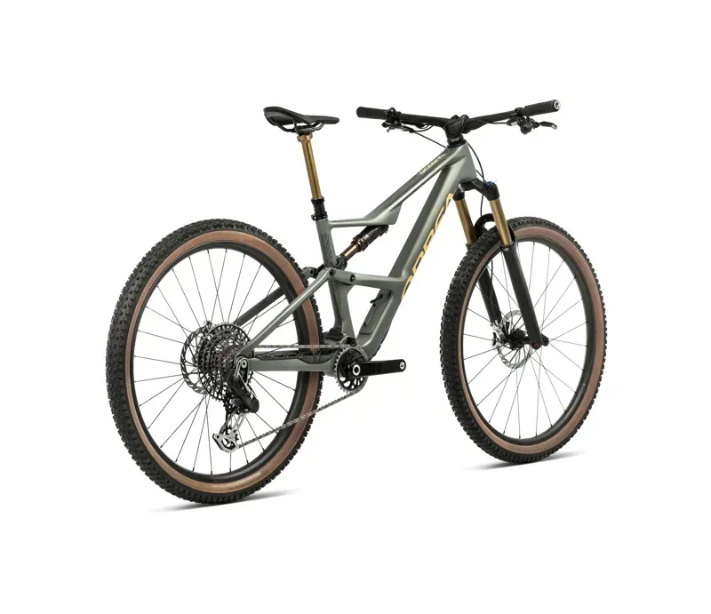 Orbea Occam Lt M30 Mountain Bike In Spaceship Green/Corn Yellow-2