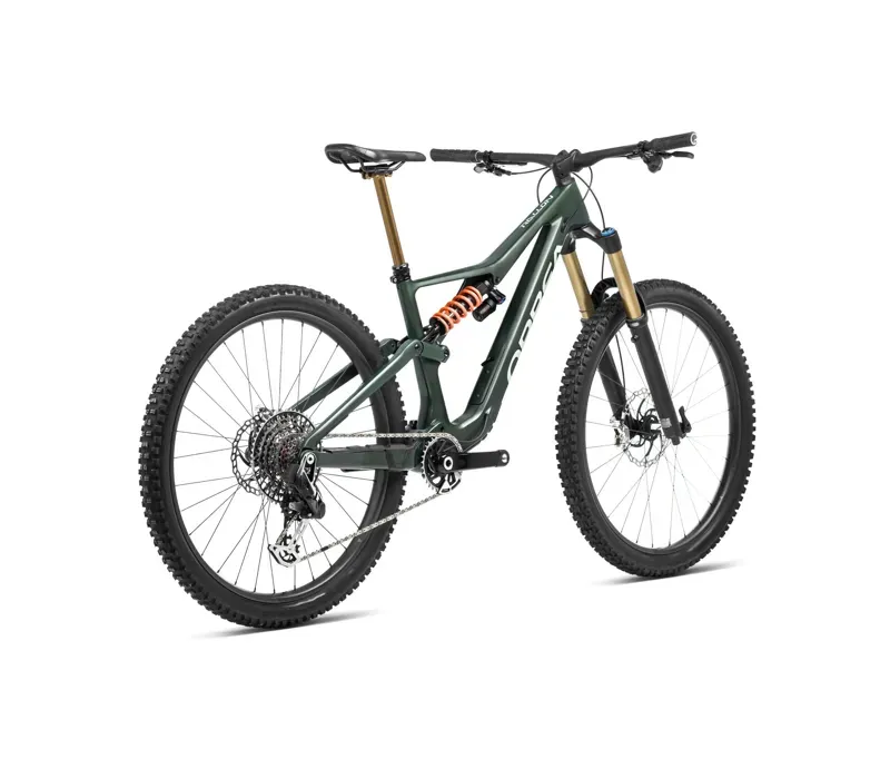 Orbea Rallon M20 Mountain Bike In Forest Green Carbon/Blue Stone-2