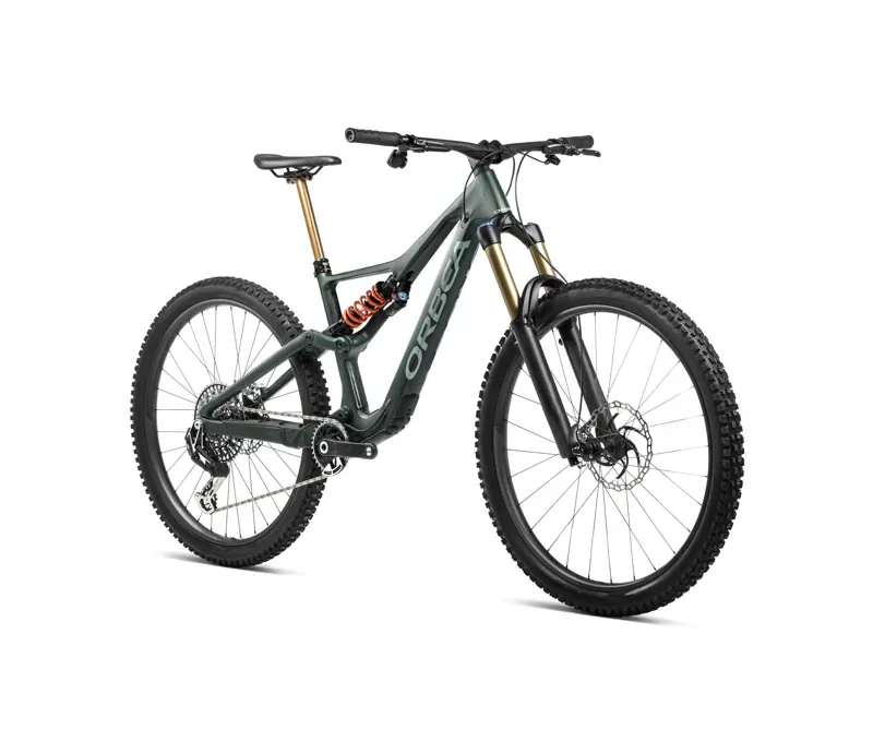 Orbea Rallon M20 Mountain Bike In Forest Green Carbon/Blue Stone-1