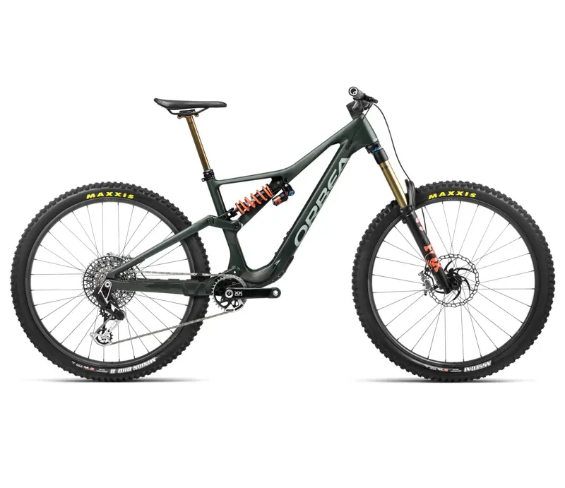 Orbea Rallon M-Ltd Mountain Bike In Forest Green Carbon/Blue Stone