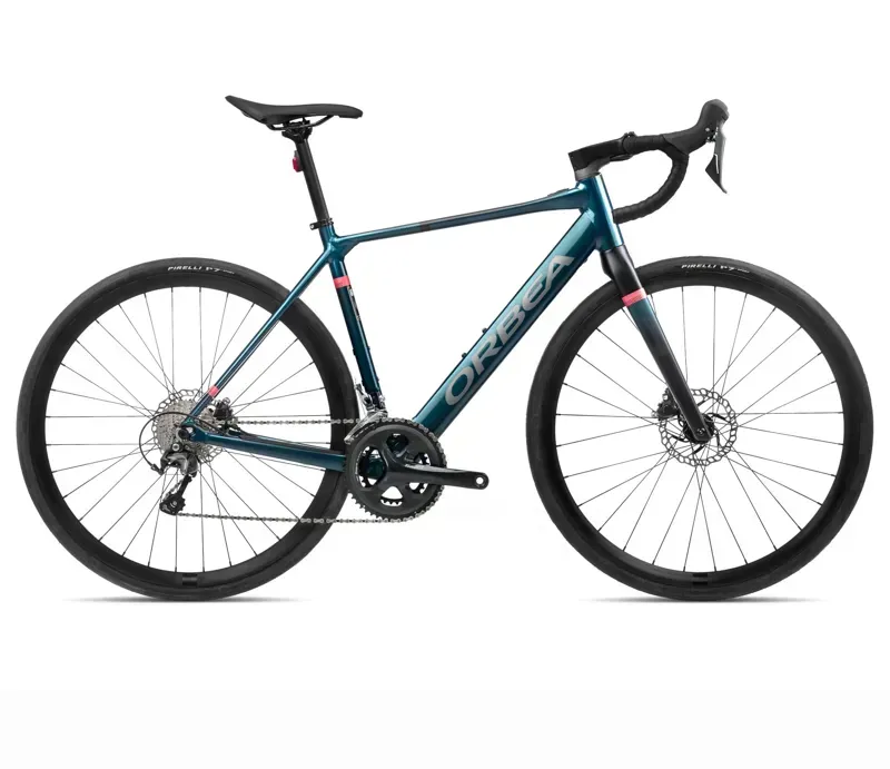 Orbea Gain D40 20mph E-Road Bike In Borealis Blue Gloss/Black Matt