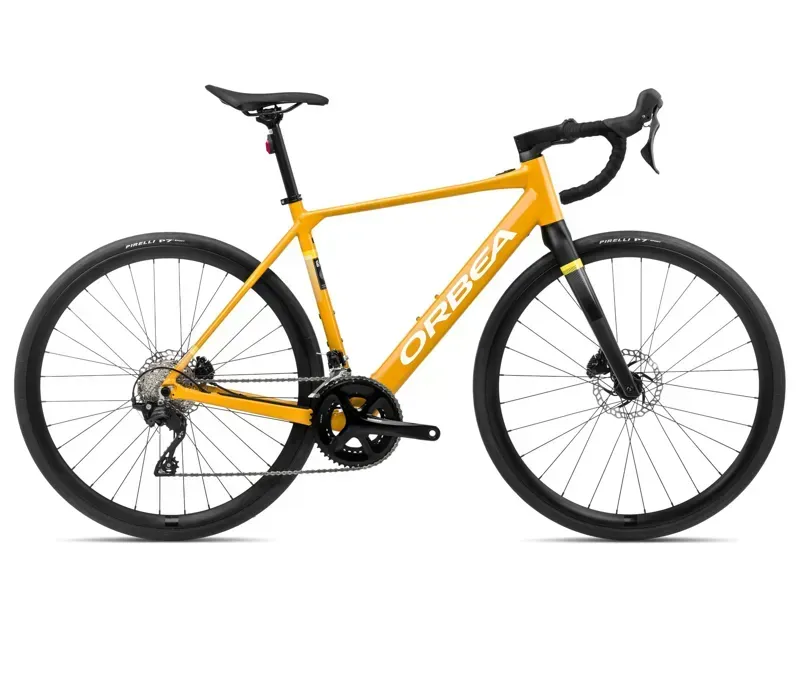 Orbea Gain D30 20mph E-Road Bike In Mango Gloss/Black Matt