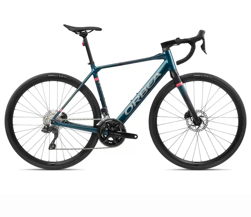 Orbea Gain D30i 20mph E-Road Bike In Borealis Blue Gloss/Black Matt