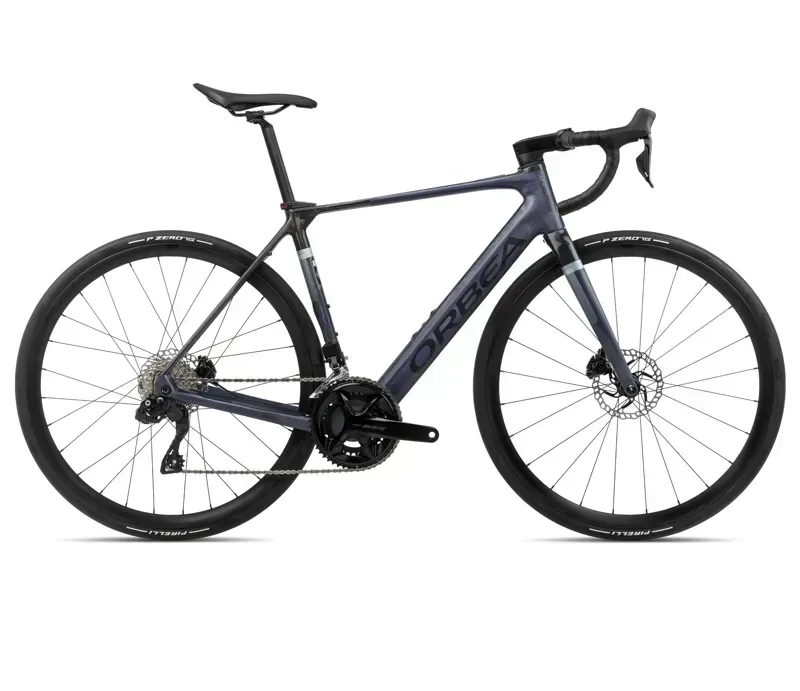 Orbea Gain M30i 20mph E-Road Bike In Tanzanite Carbon View Matt/Carbon Raw Gloss