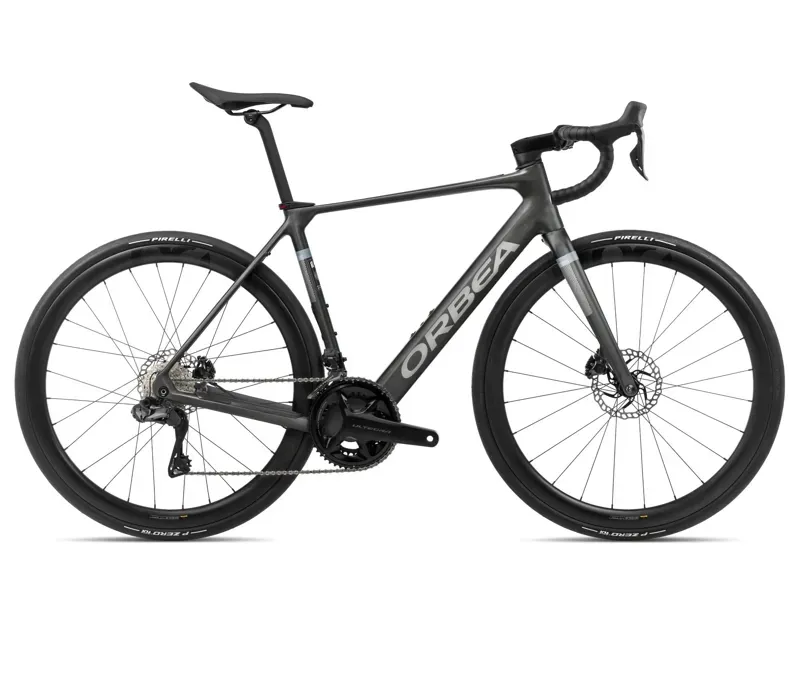 Orbea Gain M20i 20mph E-Road Bike In Infinity Green Carbon View Matt