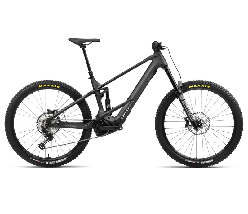 Orbea Wild M20 20mph E-Mountain Bike In Carbon Raw Matt/Titanium