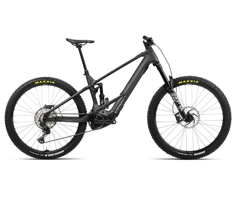 Orbea Wild M10 20mph E-Mountain Bike In Carbon Raw Matt/Titanium