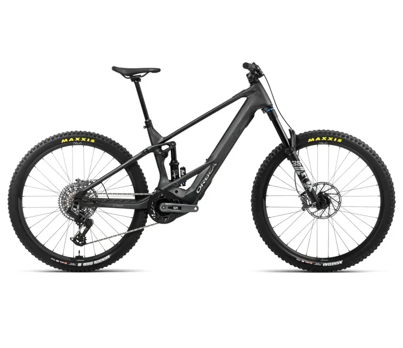 Orbea Wild M11 AXS 20mph E-Mountain Bike In Carbon Raw Matt/Titanium
