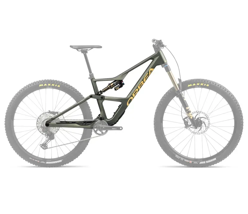 Orbea Occam Omr Lt+Fox X 2pos Mountain Bike Frameset in Green/Yellow