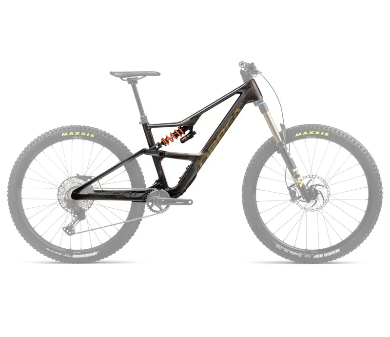 Orbea Occam Omr Lt+Fox X 2pos Mountain Bike Frameset in Brown/Green