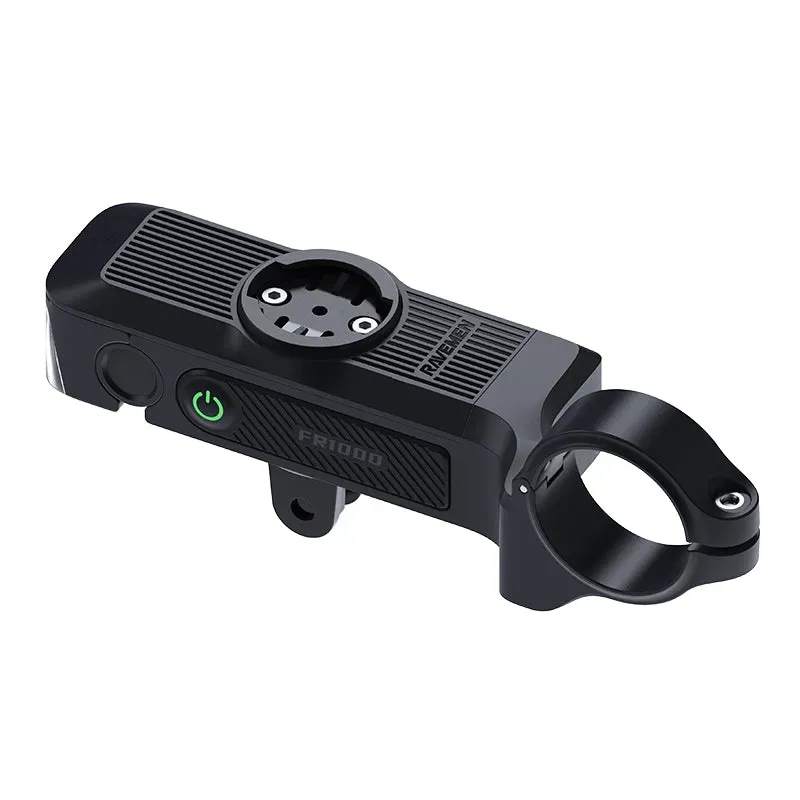 Ravemen FR1000 Front Light and All In One Computer/Cam. Mount in Black-1