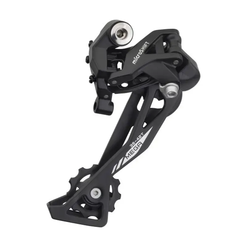 Microshift XLE 10 Speed Long Cage Rear Derailleur in Black