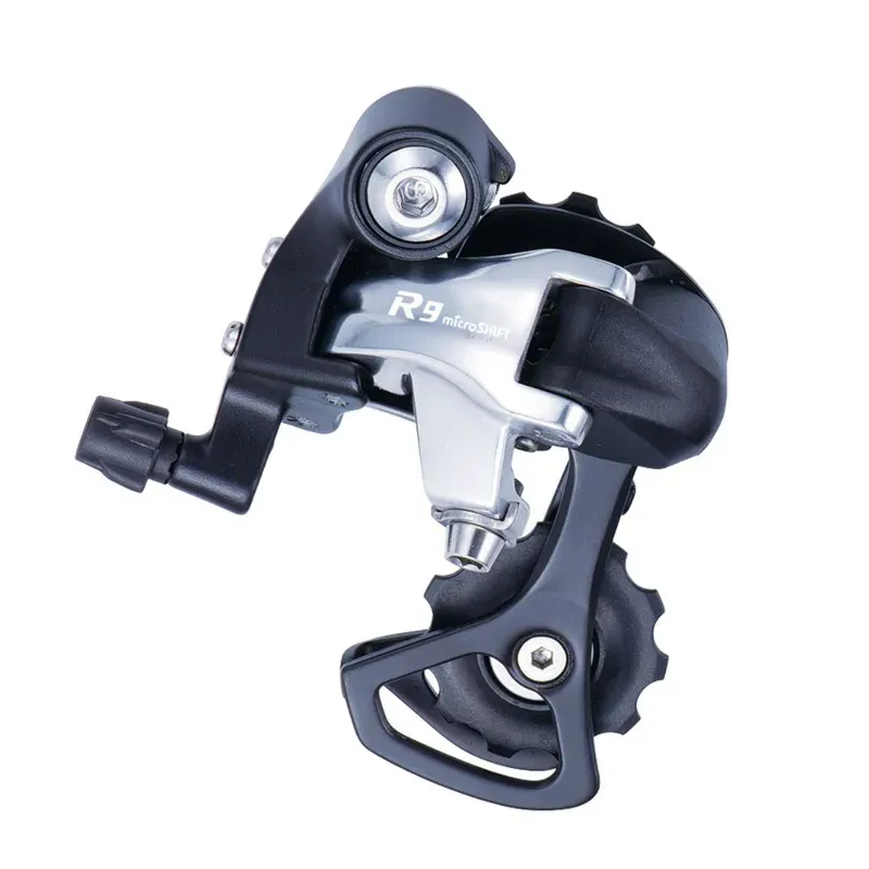 Microshift R9 9 Speed Short Cage Rear Derailleur in Black