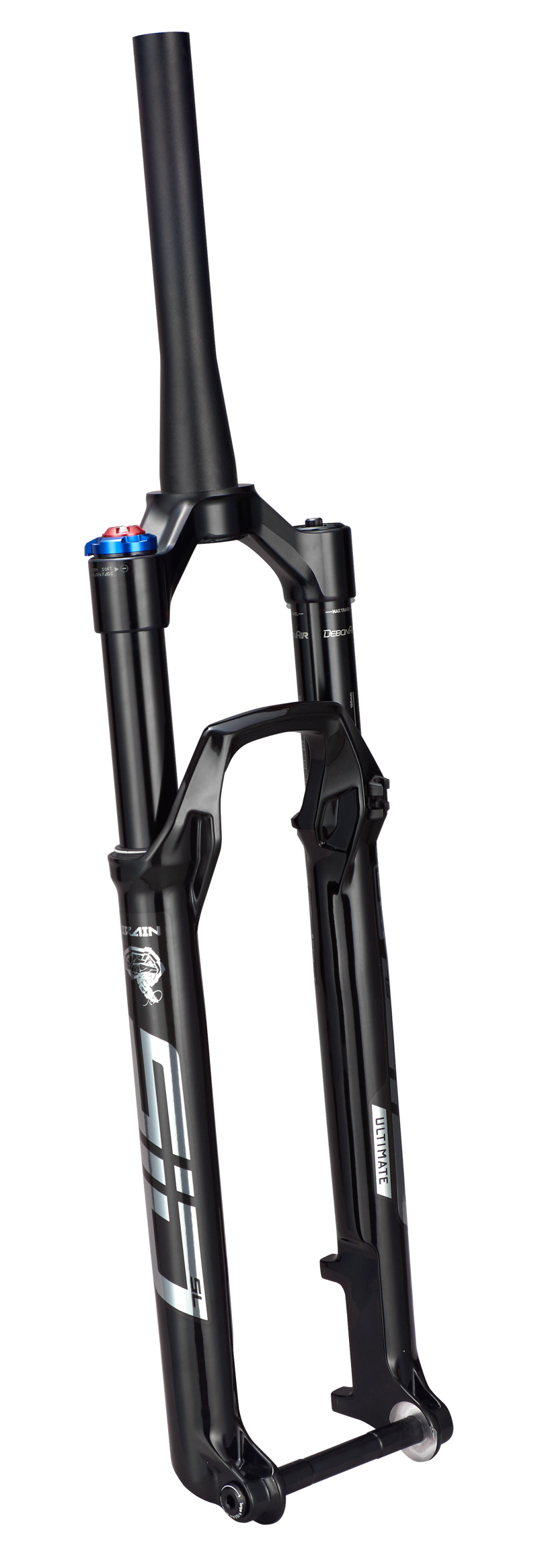 Rockshox SID Ultimate Brain 100/44mm O/S Sus. Fork in Black/Polar Gray-1