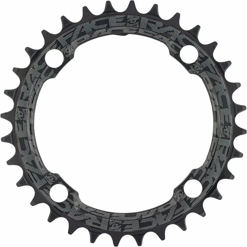 RaceFace Narrow Wide Chainring: 104mm BCD 30t Black