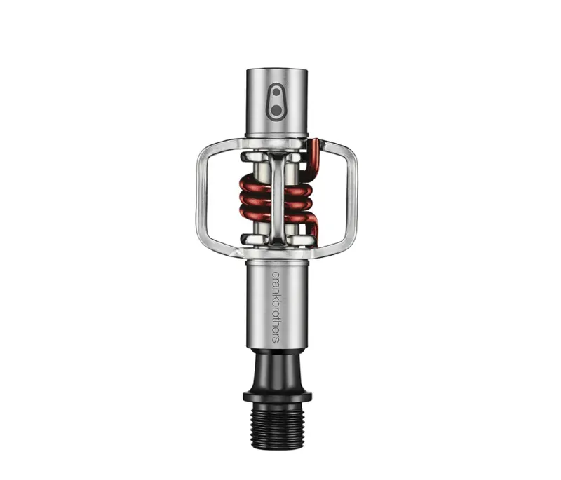 Crankbrothers Eggbeater 1 Pedals in Silver/Red