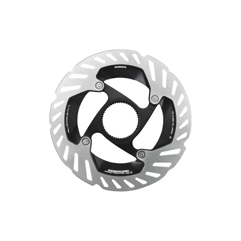 Shimano RT-CL900 Dura Ace/GRX Ice Tech Freeza 140mm CL Rotor in Silver/Black