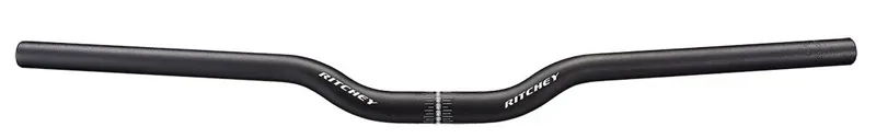 Ritchey Comp SC Rizer Handlebar: 670mm 30mm Rise 9d Sweep 25.4 BB Black