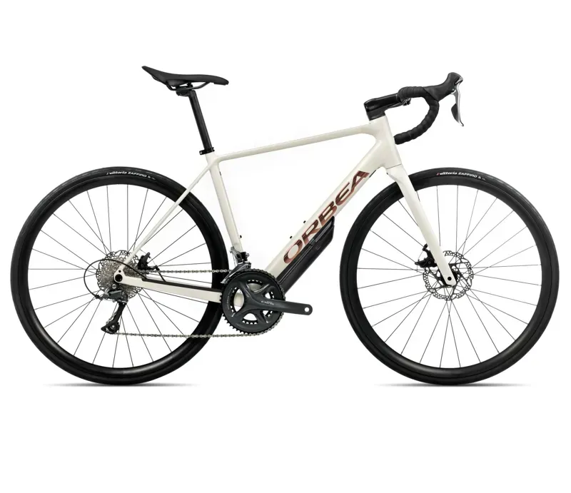 Orbea Avant H60 Road Bike In Ivory White/Titan Bronze Gloss