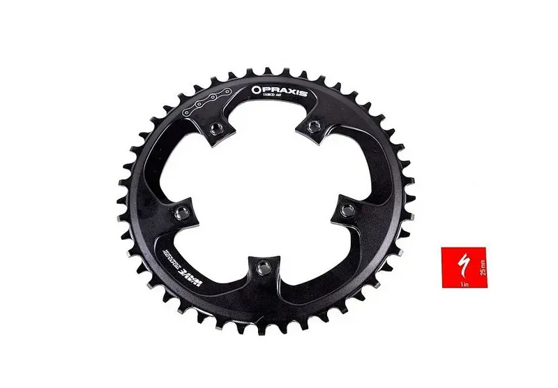 Specialized Praxis SL System 46t 49CL 110BCD Chainring in Black