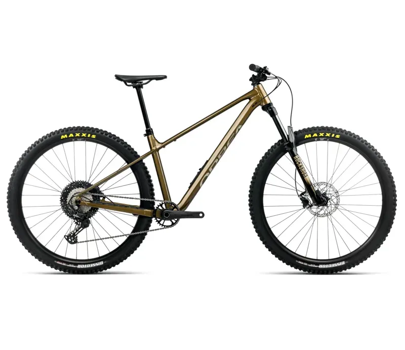 Orbea Laufey H30 Mountain Bike In Metallic Olive Green/Titanium Black Gloss