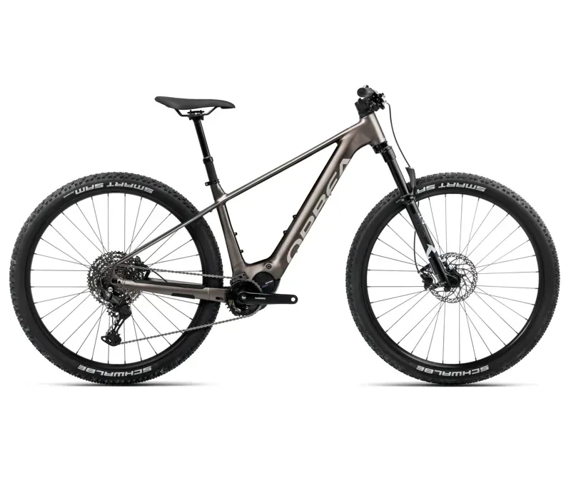 ORBEA URRUN 20 20MPH E-MOUNTAIN BIKE IN MAGNETIC BRONZE MATT/SILVER GLOSS