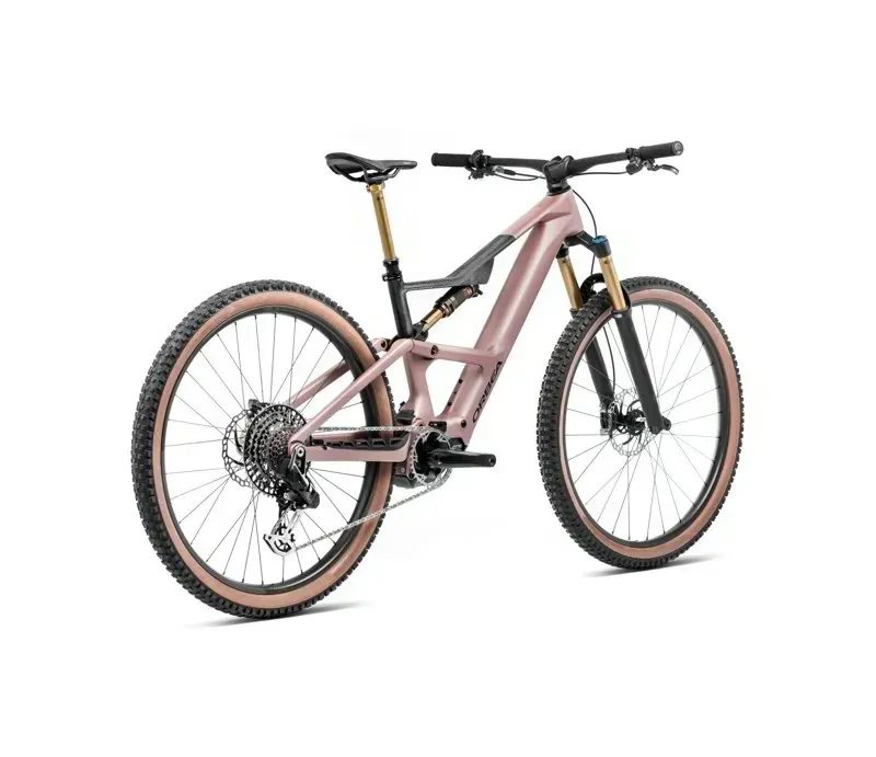 Orbea Rise SL M20 630W 20mph Desert Rose in Carbon Raw Matt-3