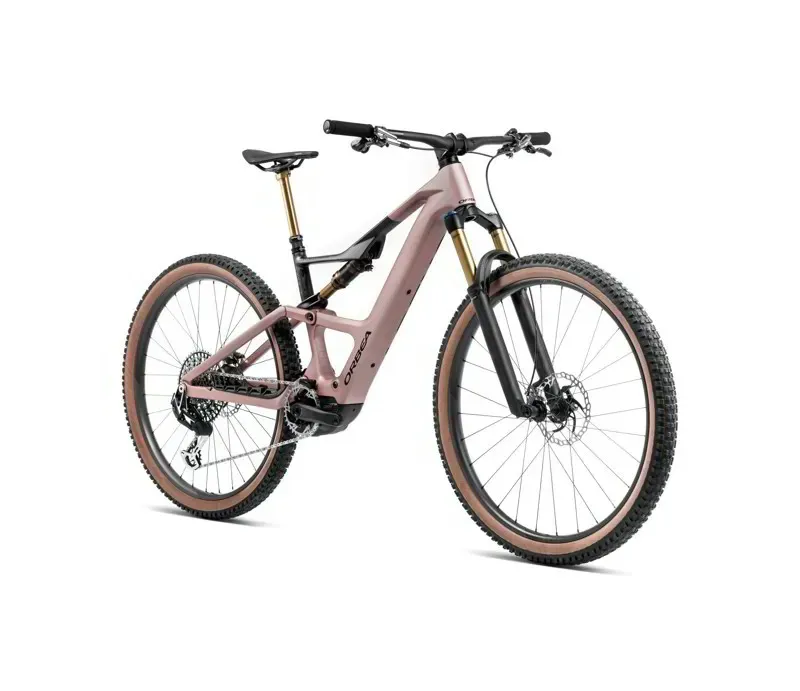 Orbea Rise SL M20 630W 20mph Desert Rose in Carbon Raw Matt-2