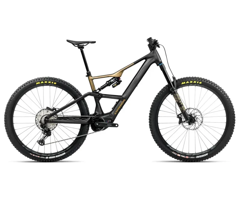 Orbea RISE LT H10 20mph E-MTB In Diamond Black-Splash Olive Green Matt