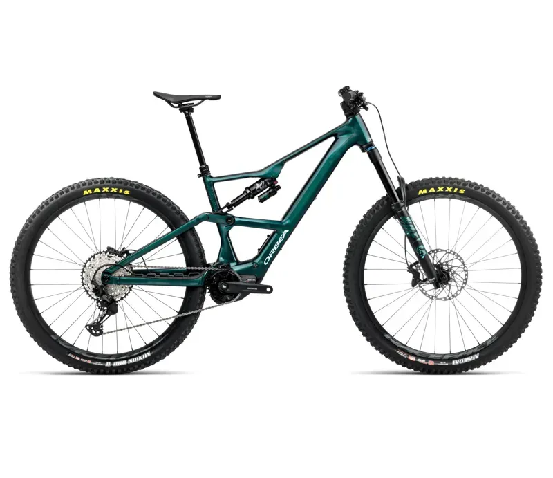 Orbea RISE LT H10 20mph E-MTB In Escape Green-Splash Ice Green Gloss
