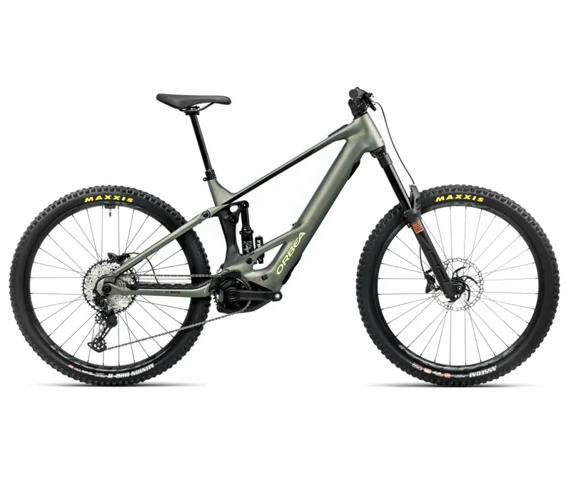 Orbea Wild H20 E-Mountain Bike In Spaceship Green/Black Matt