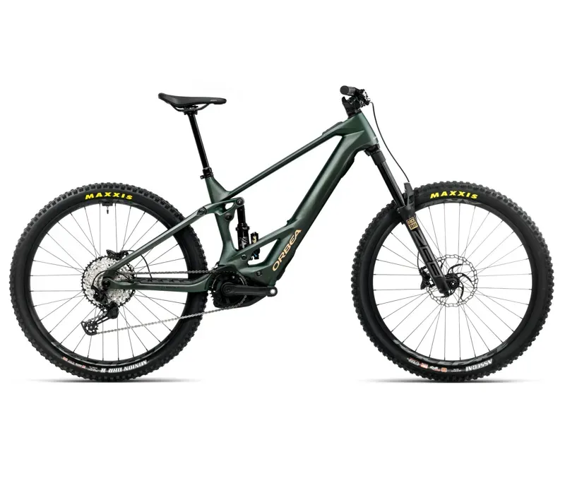 Orbea Wild M20 E-Mountain Bike In Forest Green Carbon View Matt