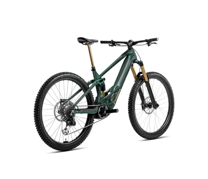 Orbea Wild M20 E-Mountain Bike In Forest Green Carbon View Matt-2