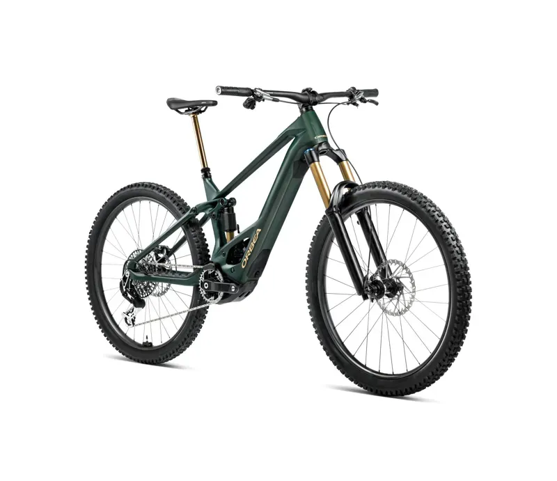 Orbea Wild M20 E-Mountain Bike In Forest Green Carbon View Matt-1