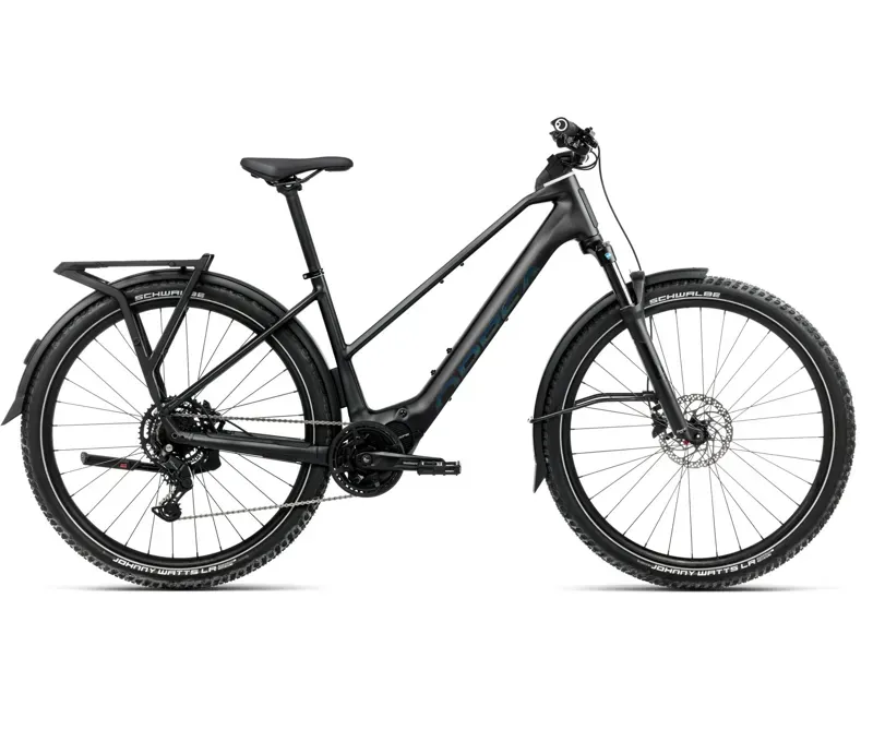 Orbea Kemen Adv 30 MID 28mph E-City Bike In Diamond Black Matt Gloss