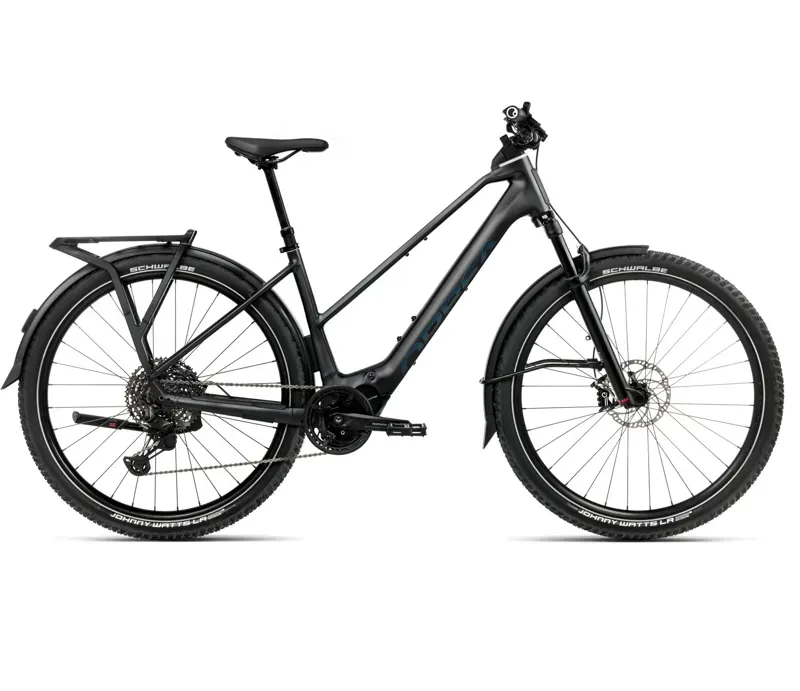 Orbea Kemen Adv 10 MID 28mph E-Hybrid Bike In Diamond Black Matt-Gloss