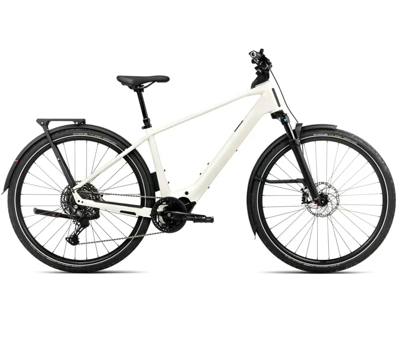 Orbea Kemen Tour 10 20mph E-Bike In Ivory White Gloss