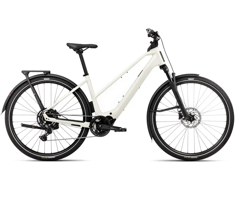Orbea Kemen Tour 30 MID 20mph E-Bike In Ivory White Gloss
