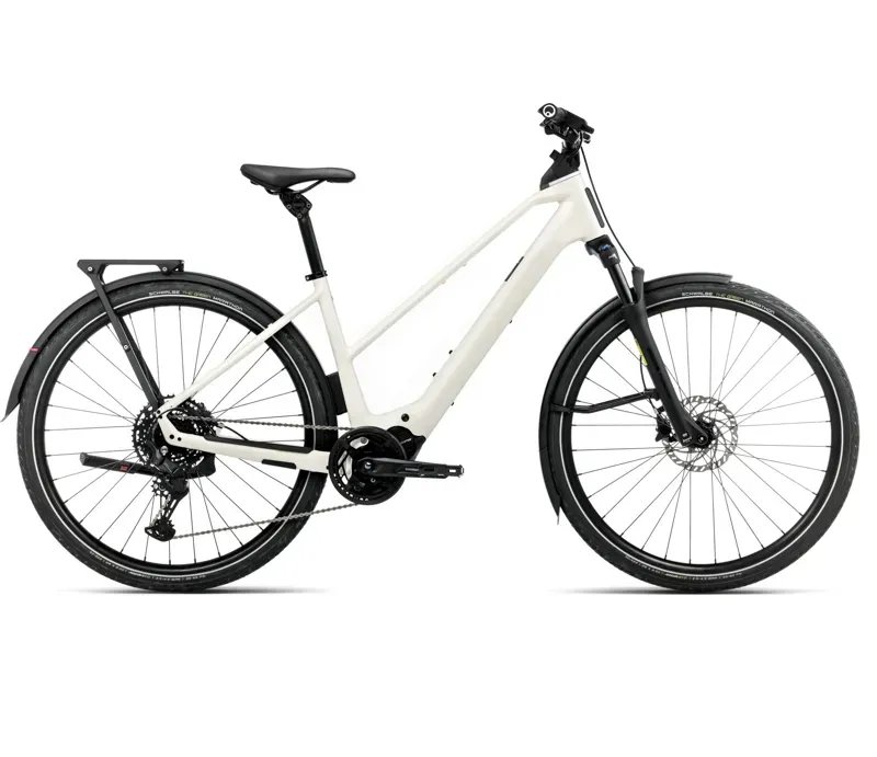 Orbea Kemen Tous 20 MID 20mph E-Bike In Ivory White Gloss
