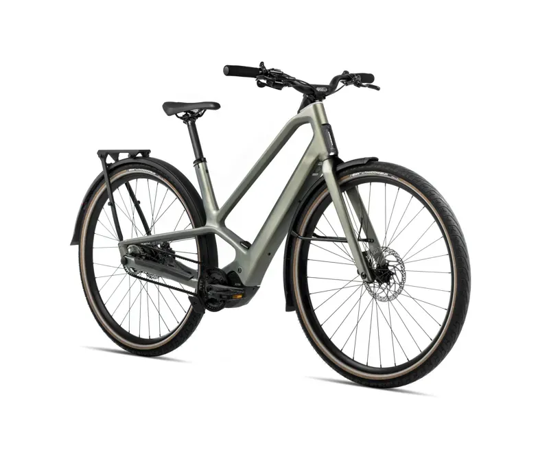 Orbea Diem 20 20mph E-City Bike In Spaceship Green Matt-1