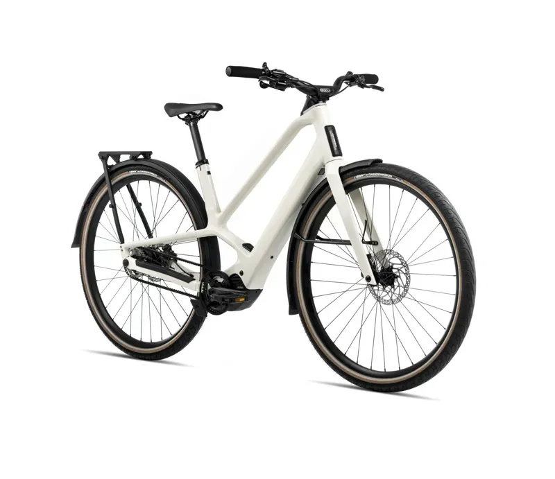 Orbea DIEM 20 28mph E-Hybrid Bike In Ivory White Gloss-1