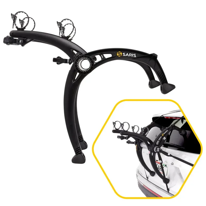 Saris Bones Ex 2 Trunk Rack in Black