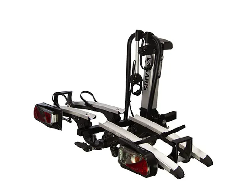 Saris Door County 2-bike Motorized Hitch Rack w/ Elec. Lift in Black-1
