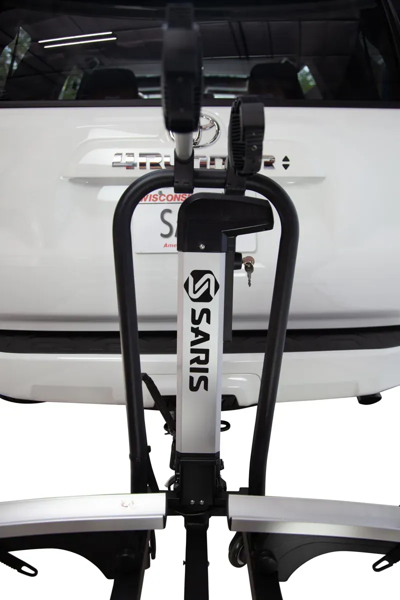 Saris Door County 2-bike Motorized Hitch Rack w/ Elec. Lift in Black-4