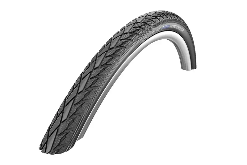Schwalbe Road Cruiser Tire - 700 X 45 Clincher Wire Black K-Guard Green Black 700 x 45